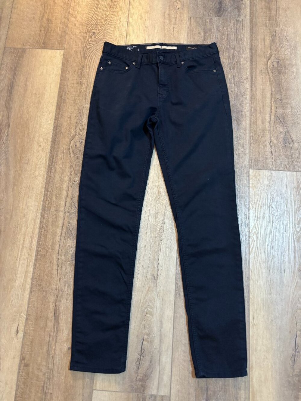 Banana Republic Travel Jean Slim Fit True Navy 33x34 Performance Stretch Pants